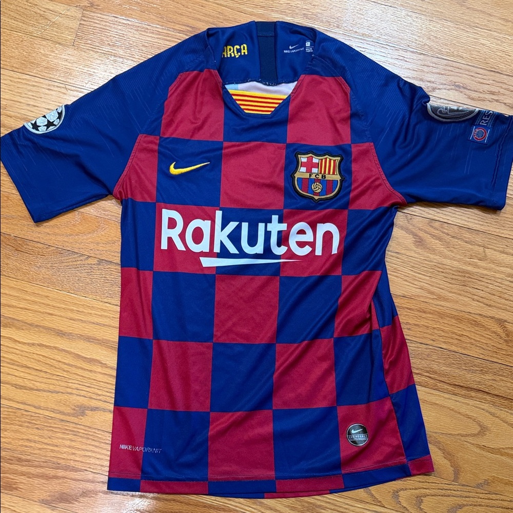 RARE- FC Barcelona UCL jersey